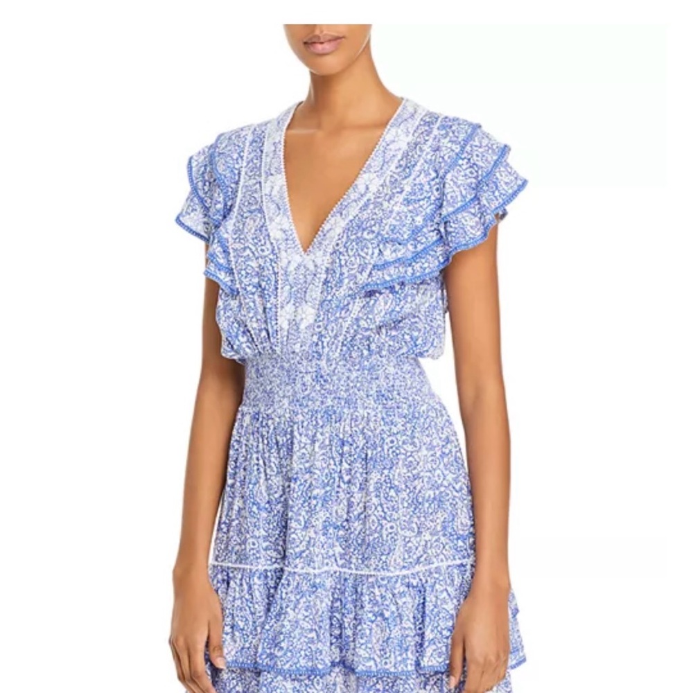 Poupette St. Barth Blue Mini Dress